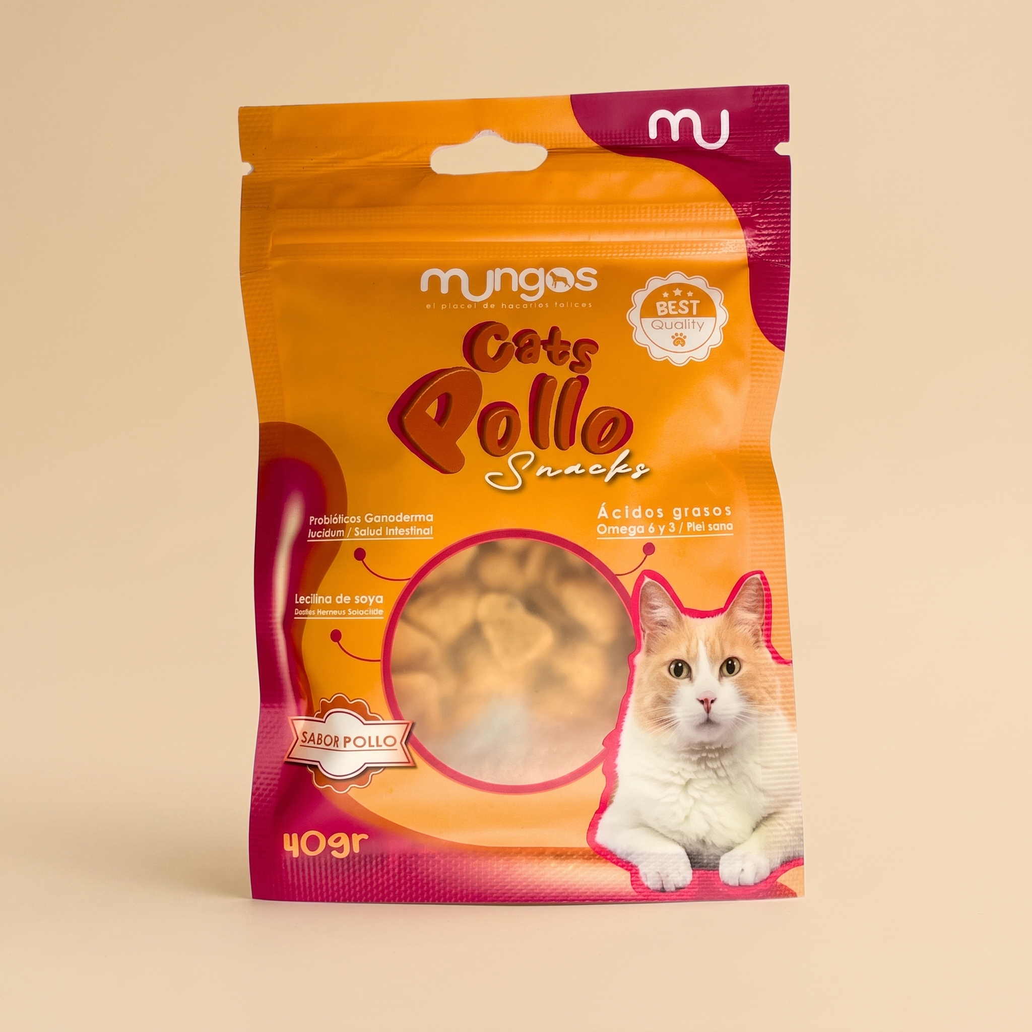 Snack Gatos Pollo